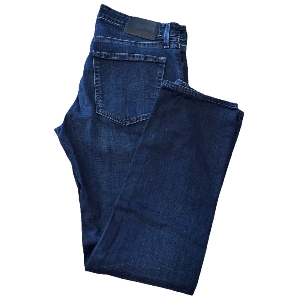 S.M.N Denim Mens 32x30.5‎ Blue The Hunter Standard Slim Jeans Stretch USA